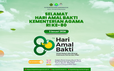 Selamat Hari Amal Bakti Kemenag ke-80