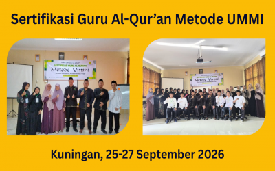 Tiga Pendidik Yayasan Al-Muawanah Ikuti Sertifikasi Guru Al-Qur'an Metode Ummi, Perkuat Kualitas Pembelajaran di Madrasah